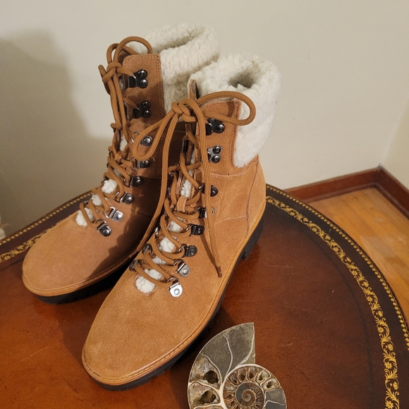 Marc Fisher NWOT Hiking Boots Size 8.5 - Picture 1 of 11